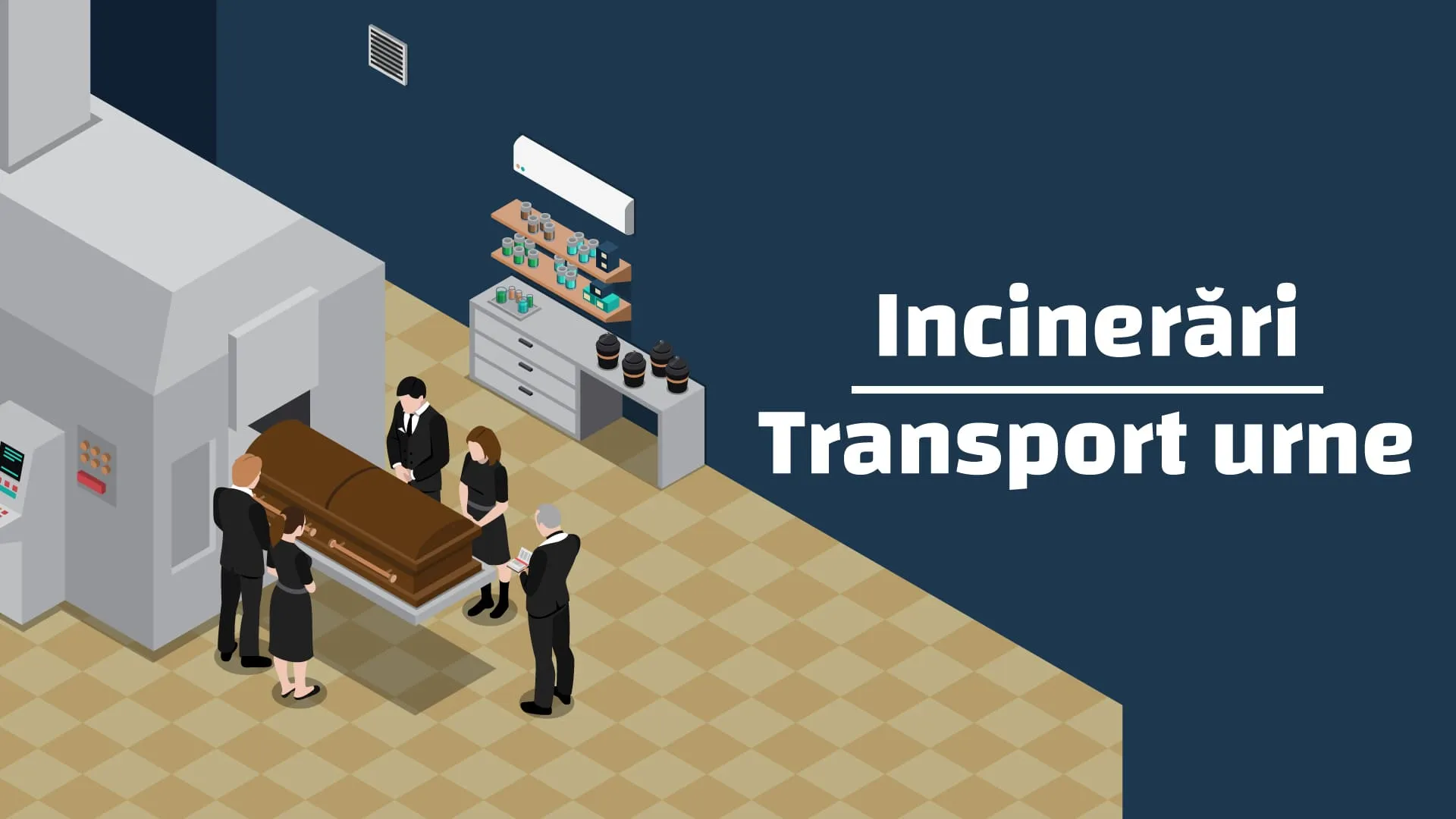 incinerare si transport urne